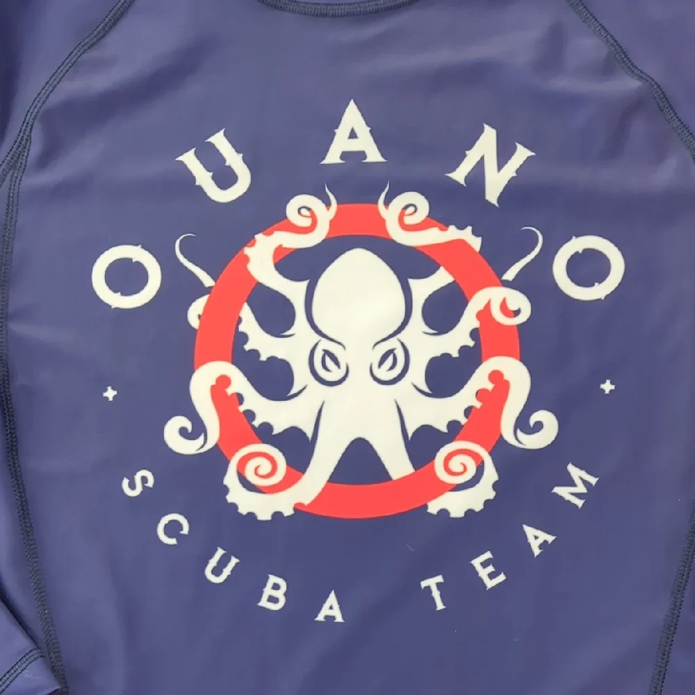 AND Men's Rashguard - Deep Blue - Picture 2 of 4